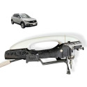 Maçaneta Externa Dianteira Esquerda Vw T-cross 2021 Original Branco Dianteira