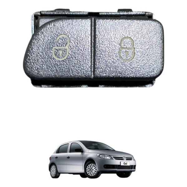 Botão Interruptor Trava Destrava Portas Vw Gol 2010 Usado