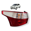Lanterna Traseira Esquerda Fiat Grand Siena 2014 2015 2017 I Esquerdo/motorista Vermelho
