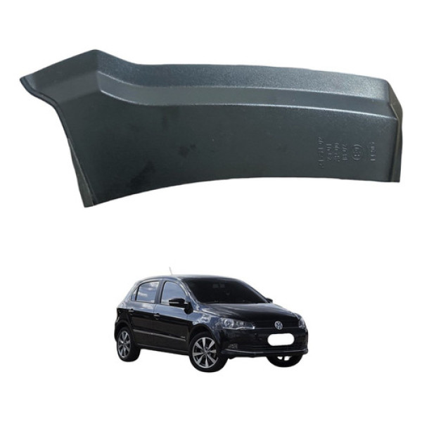 Acabamento Lanterna Traseira Direita Vw Gol 2016 Original Preto
