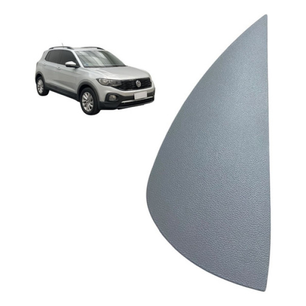 Acabamento Painel Esquerdo Vw Tcross 2020 2gp858217 Original Cinza-escuro
