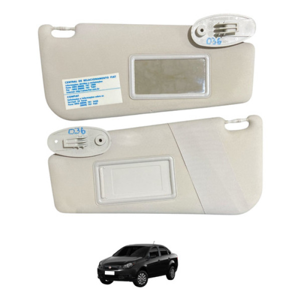 Par Quebra Sol Fiat Grand Siena 2015 31023450 Original