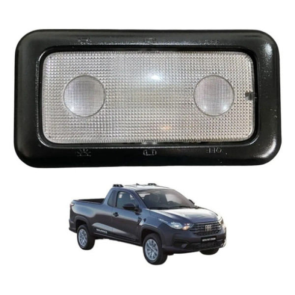 Luz De Teto Cortesia Fiat Strada 2020 100174366 Original