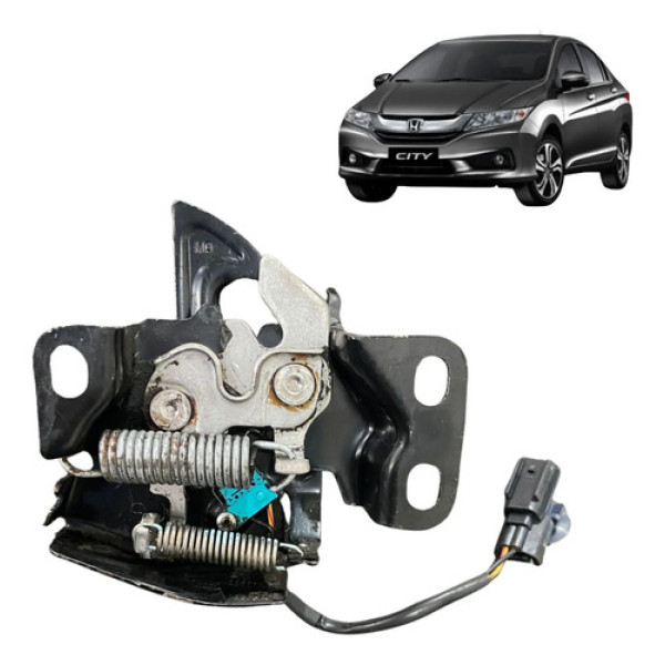 Fechadura Do Capo Honda City 2014 2015 2016 Original