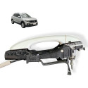 Maçaneta Externa Dianteira Esquerda Vw T-cross 2021 Original Branco Dianteira