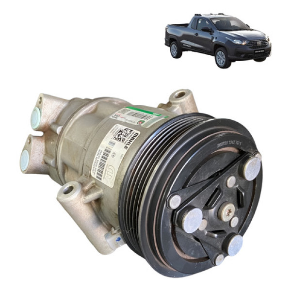 Compressor Ar Condicionado Fiat Strada 06577914 Original