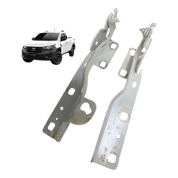 Par Dobradiça Braço Capo Fiat Strada 2020 2021 2022 2023