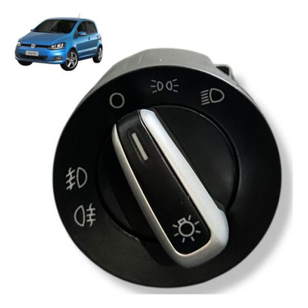 Botão De Luz Farol Com Milha Neblina Vw Golf Fox Bora Usado