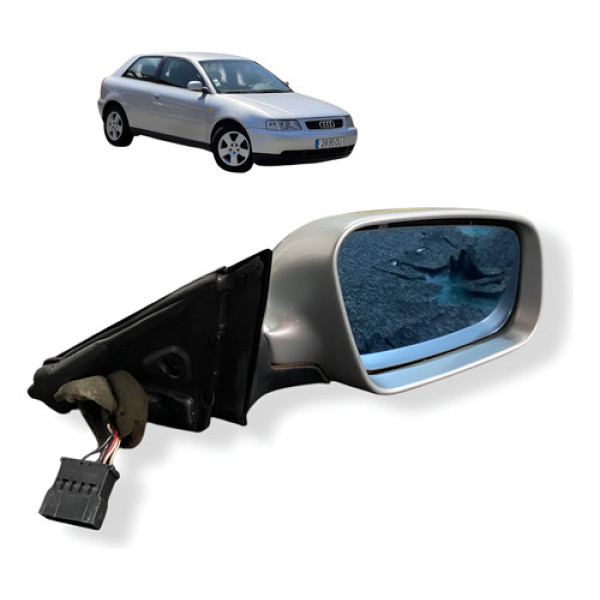 Retrovisor Elétrico Direito Audi A3 2001 E1010594 Original