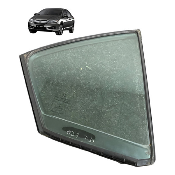 Vidro Fixo Traseiro Direito Honda City 2009 2014 E243r001150
