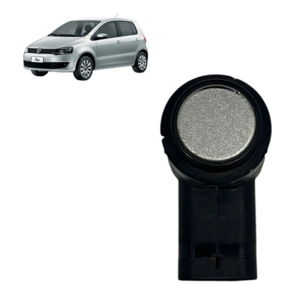 Sensor De Estacionamento Vw Fox Original Prateado