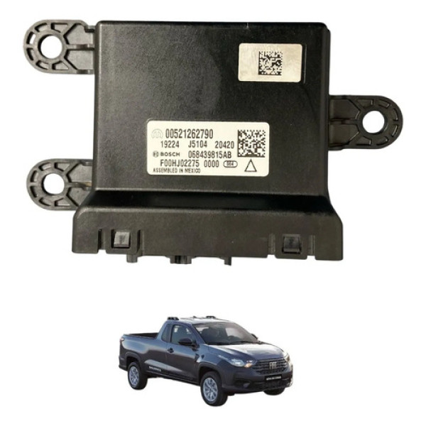 Módulo Central De Estacionamento Fiat Strada 2020 Original Preto