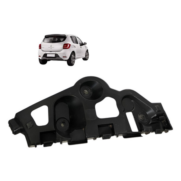 Guia Para-choque Traseiro Esquerdo Renault Sandero 2017