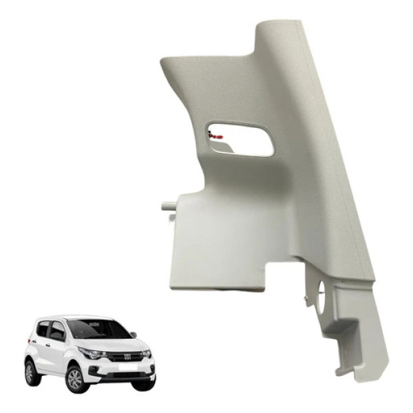 Acabamento Coluna Do Bagagito Esquerda Fiat Mobi Original Cinza