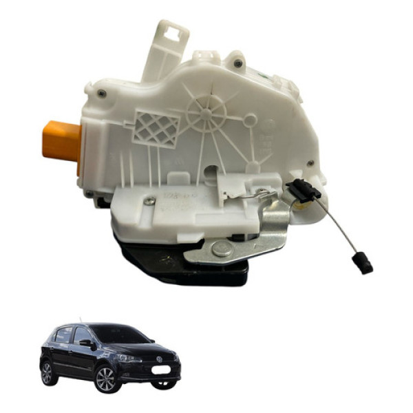 Fechadura Elétrica Dianteira Esquerda Vw Gol 2016 Original