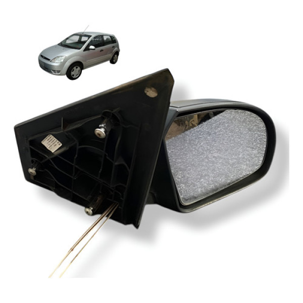Retrovisor Manual Direito Ford Fiesta 2003 2004 Original