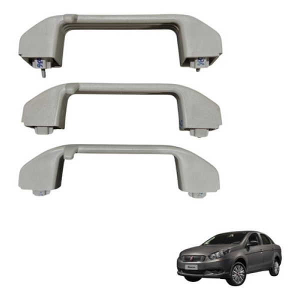 Alça Puxador De Seguranca Pqp Fiat Siena 2015 Original Usado
