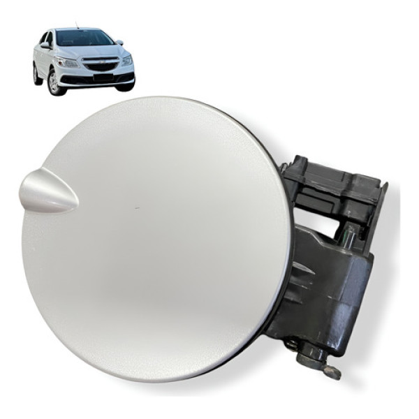 Portinhola Tampa Tanque Combustível Gm Prisma 2015 Usado Prateado