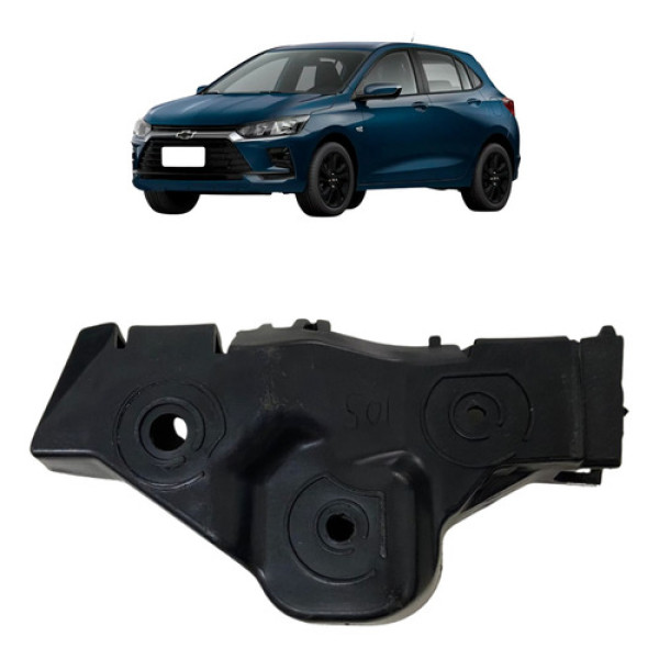 Guia Para-choque Dianteiro Direito Gm Onix 1.0 2016 2017