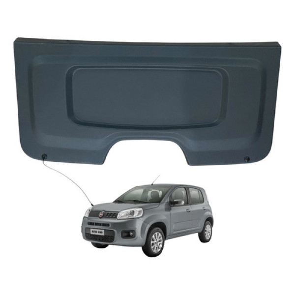 Tampão Porta Malas Bagagito Fiat Uno Vivace 100180317 Cinza-escuro