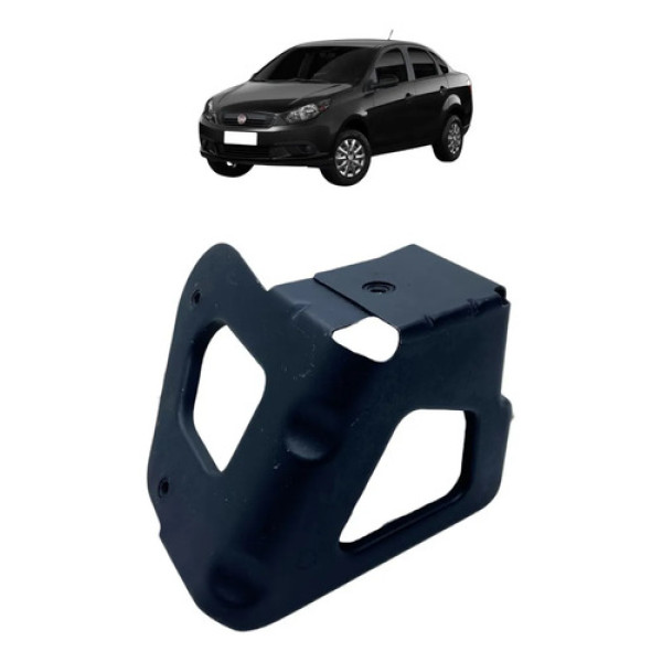 Suporte Paralama Dianteiro Fiat Grand Siena 2015 Original Preto
