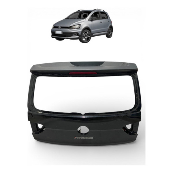 Tampa Traseira Do Porta Malas Vw Fox Xtreme 2020 2021 Preto
