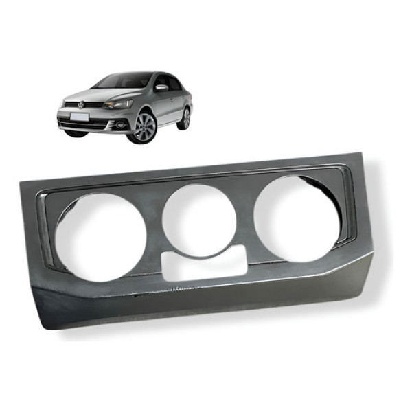 Moldura Comando Ar Condicionado Vw Gol 2017 Original