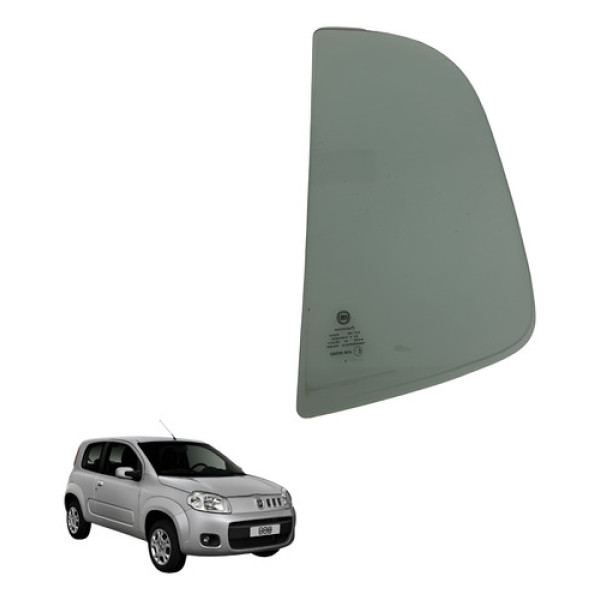 Vidro Fixo Traseira Direita Fiat Uno Vivace 2011 A 2021