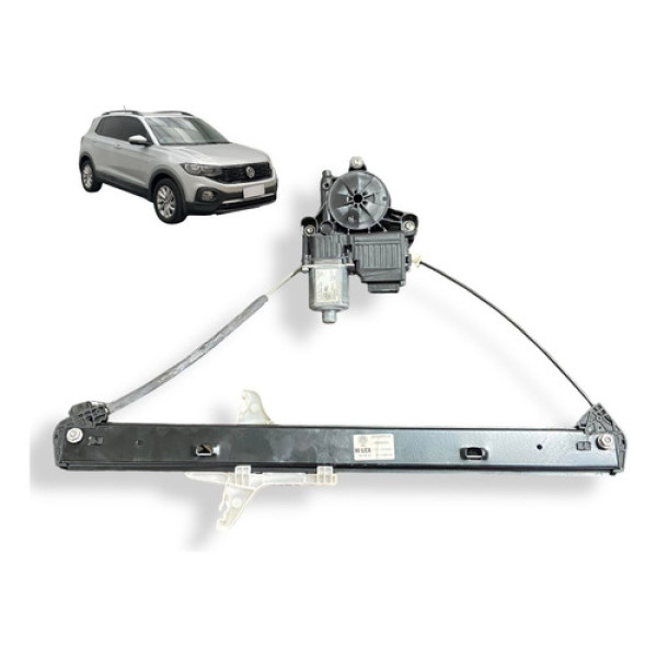 Maquina Vidro Elétrico Traseiro Esq Vw T-cross 2021 Usado