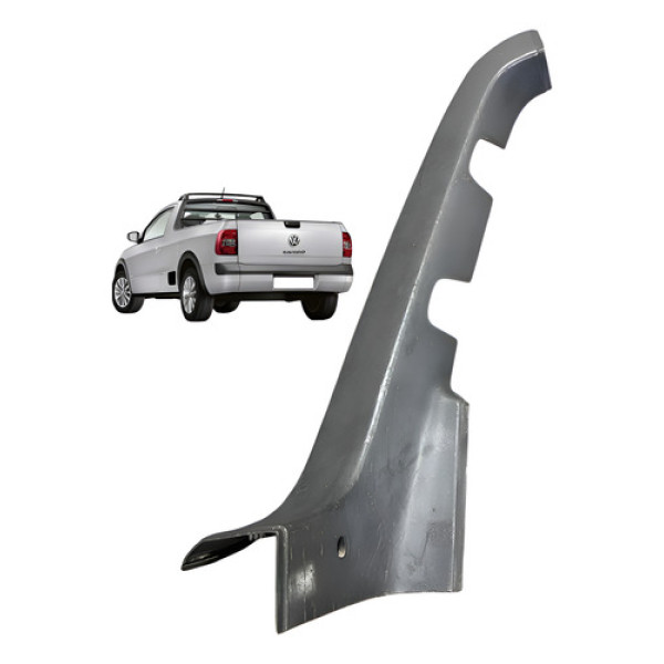 Moldura Caçamba Esquerda Vw Saveiro G5 G6 2014 5u7853308a Preto