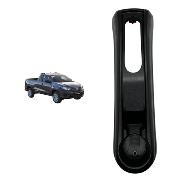 Moldura Freio De Mão Fiat Strada 2020 100253493 Original Preto