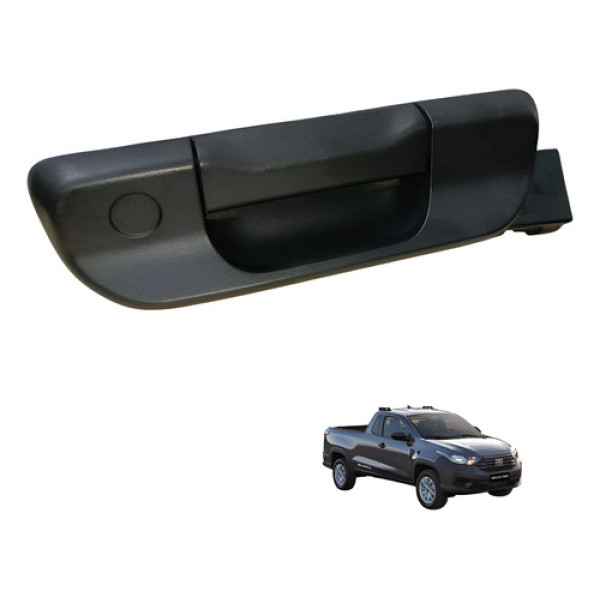 Maçaneta Tampa Traseira Fiat Strada Freedom 2022 Original