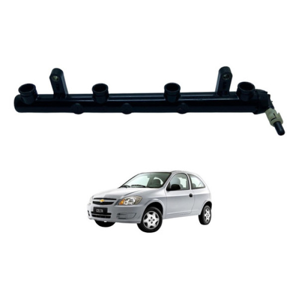 Flauta Bico Injetor Chevrolet Celta 2010 25365492a Original