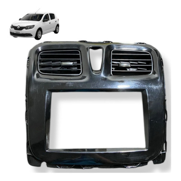 Par Difusor Ar C/ Moldura Central Renault Sandero 2016 Usado
