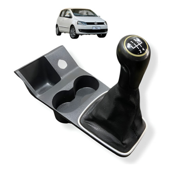 Console Porta Copos Cinzeiro Vw Fox 2010 2012 2014 Original