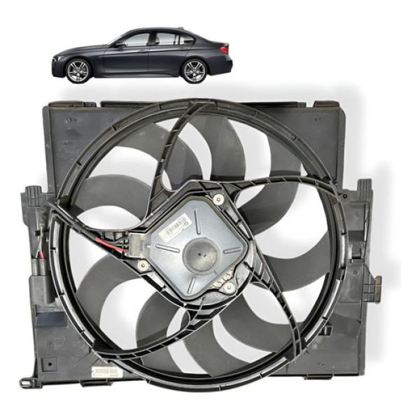 Ventoinha Com Defletor Bmw 320i 2015 2016 2017 864194602