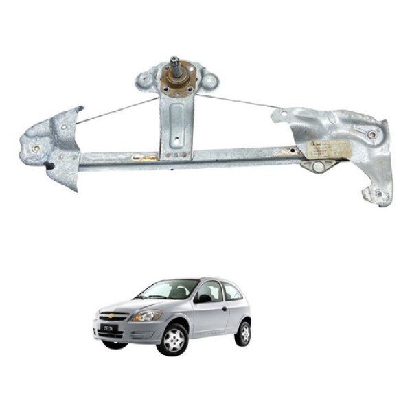 Maquina Vidro Manual Traseira Direita Gm Celta 2010 Original