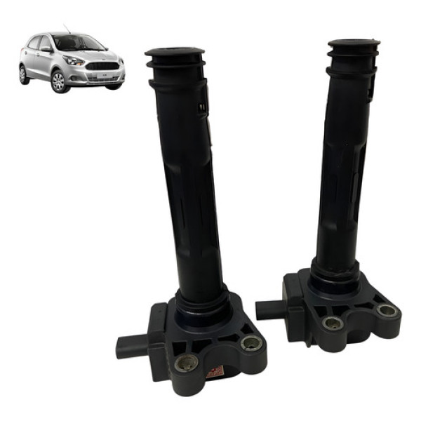 Par Bobinas Ignição Ford Ka 2015 E3bg12a366ca Original