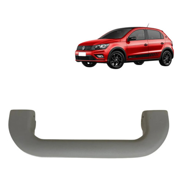 Alça Teto Puxador De Segurança Pqp Volkswagen Gol 2010 Cinza F Cinza