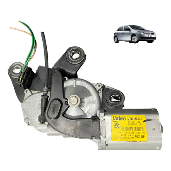 Motor Limpador Parabrisa Traseiro Vw Gol 2010 Original Usado