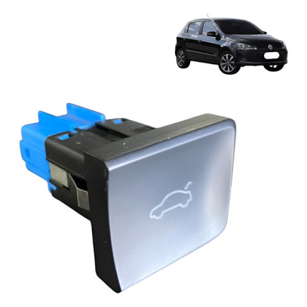 Botão Interruptor Abertura Porta Mala Vw Gol Voyage Original Preto