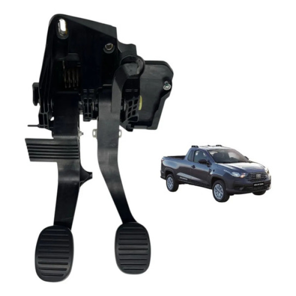 Pedal Embreagem Freio Fiat Strada 2020 32610040739 Original