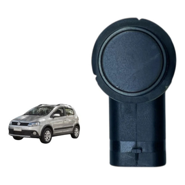Sensor De Estacionamento Vw Crossfox Original Preto
