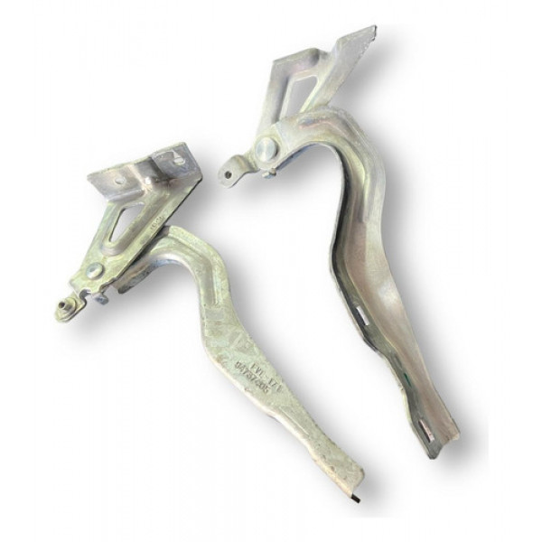 Par De Dobradiça Direita Capô Chevrolet Spin Onix Original