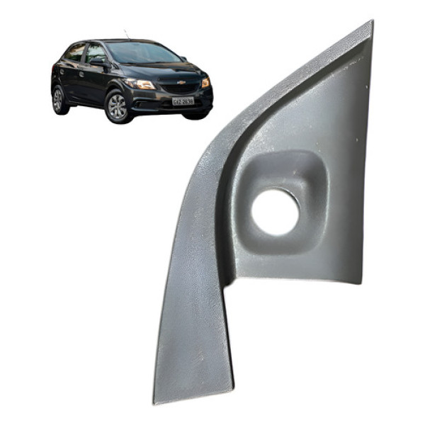 Moldura Interna Retrovisor Direito Gm Prisma Onix 52095752 Preto