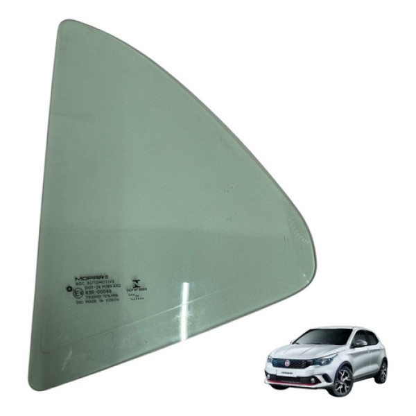Vidro Fixo Porta Traseira Esquerda Fiat Argo 2018 Original