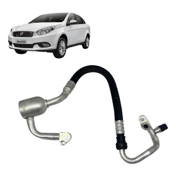 Mangueira Compressor  Do Ar Condicionado Fiat Gran Siena 1.4