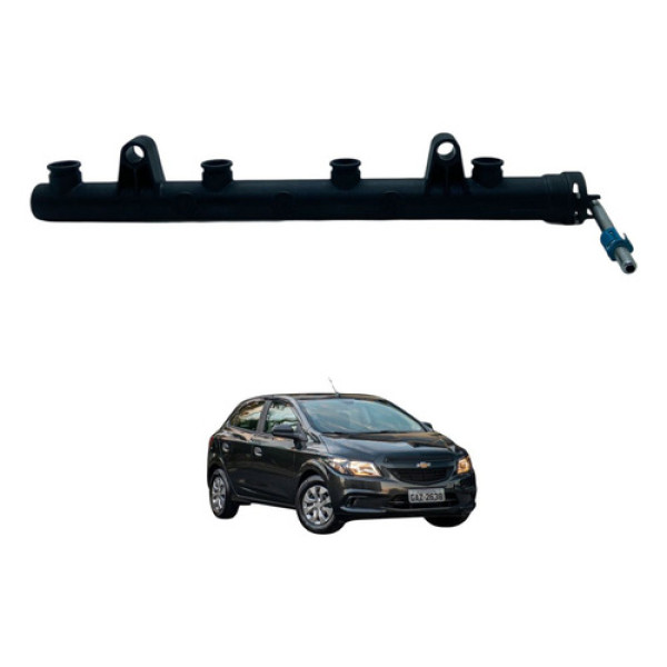 Flauta Do Bico Injetor Volkswagen T-cross Tsi 2021 Original