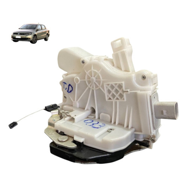 Fechadura Porta Traseira Direita Vw Voyage 2014 Usado