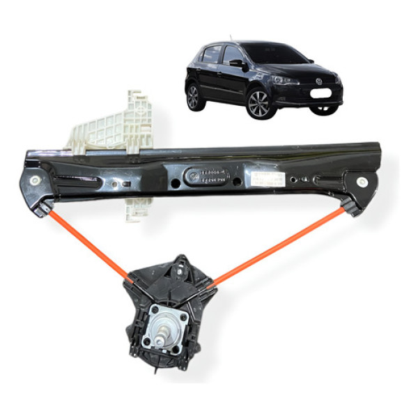 Maquina Do Vidro Manual Traseira Esquerda Vw Gol G6 2013